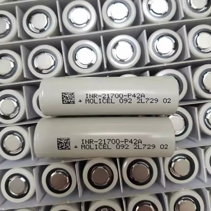 Molicel P42A Rechargeable Li-Ion Cell for Scooter Golf Car Cylindrical INR 21700 4200mAh 45A 3.7v Li